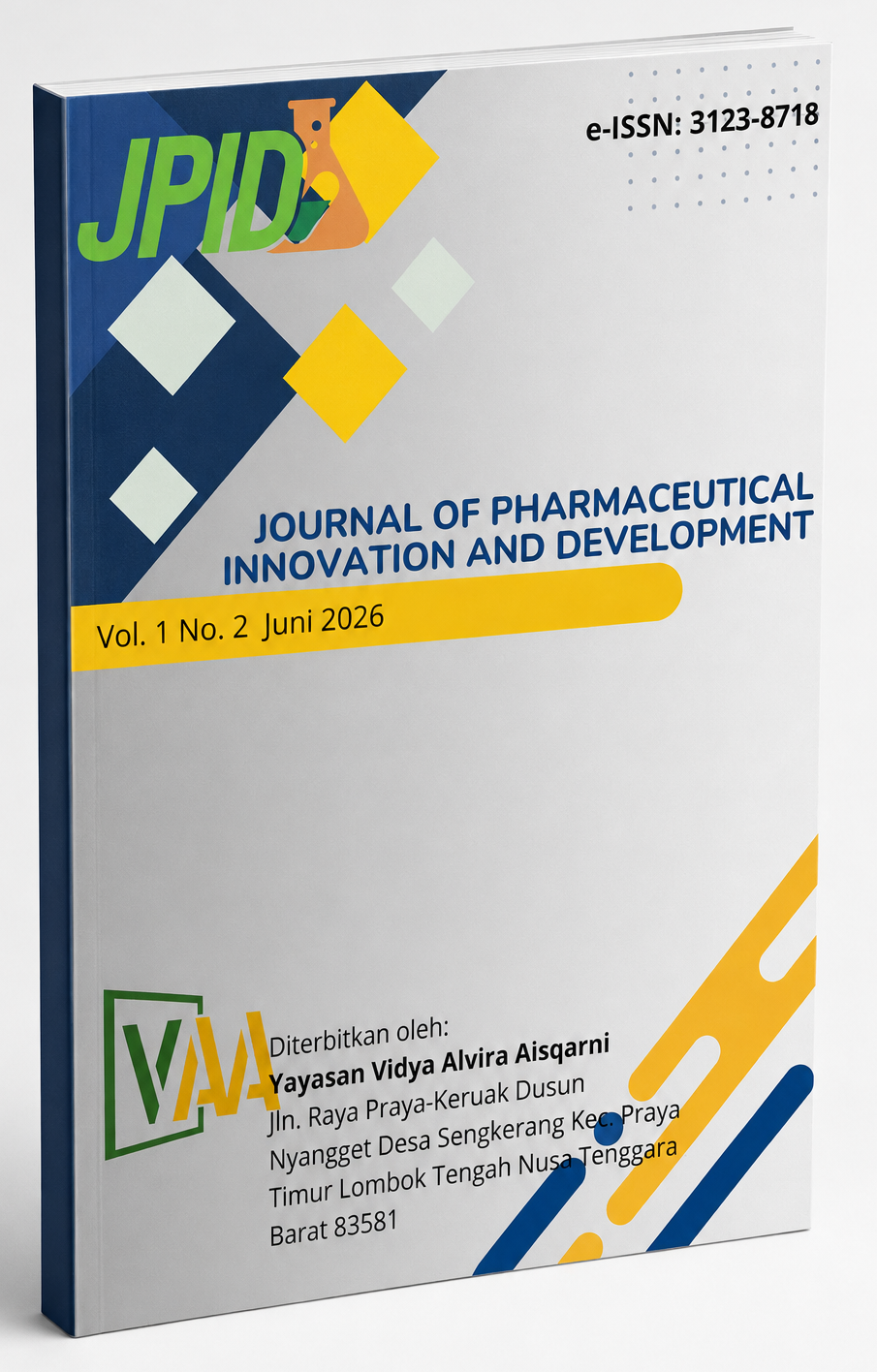 					View Vol. 1 No. 2 (2026): JPID: Journal of Pharmaceutical Innovation and Development
				